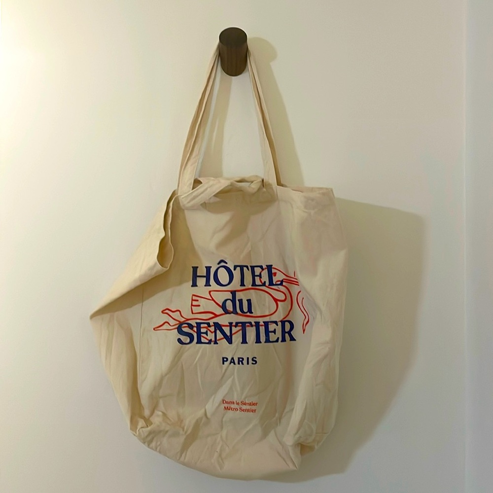 Canvas tote from Paris
